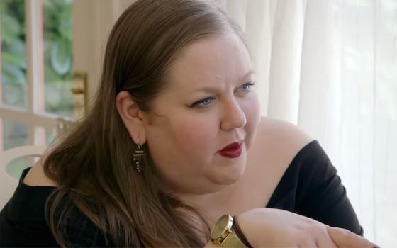 Aubrey Gordon in the documentary film "Your Fat Friend" (NCR screenshot/YouTube/Jeanie Finlay)