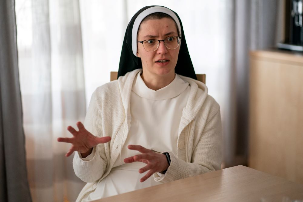 Dominican Sr. Kazimiera Korzeniewska is among the Dominican sisters hosting Ukrainian refugees in Krakow, Poland.