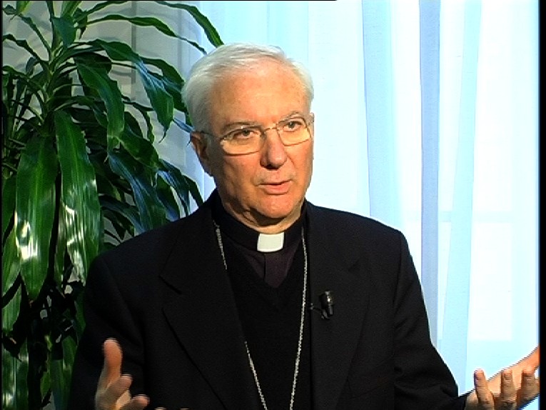 Archbishop Piero Marini, President of the Pontifical Committee for International Eucharistic Congresses