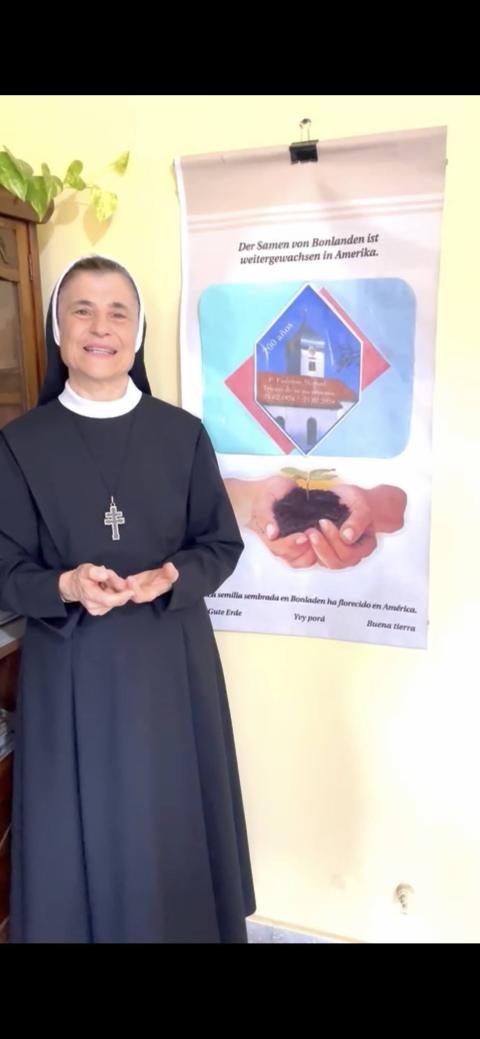 Este año, la Hna. María Graciela Trivilino cumple 40 años en la vida religiosa. (Foto:  cortesía María G. Trivilino)