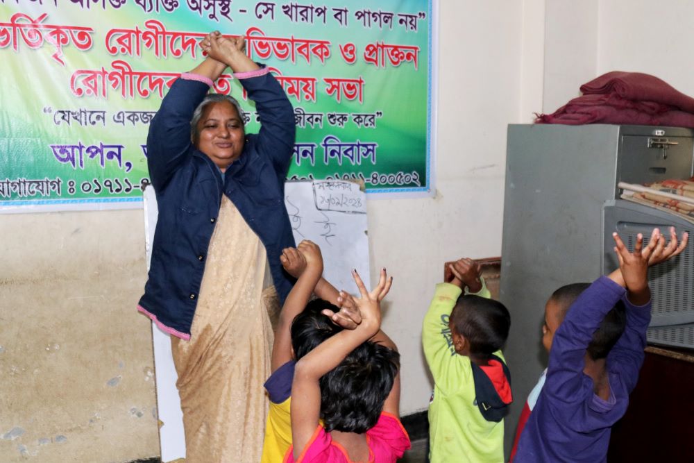 Sr. Monju Maria Corraya works with street children who are addicted to drugs in Dhaka, Bangladesh. 