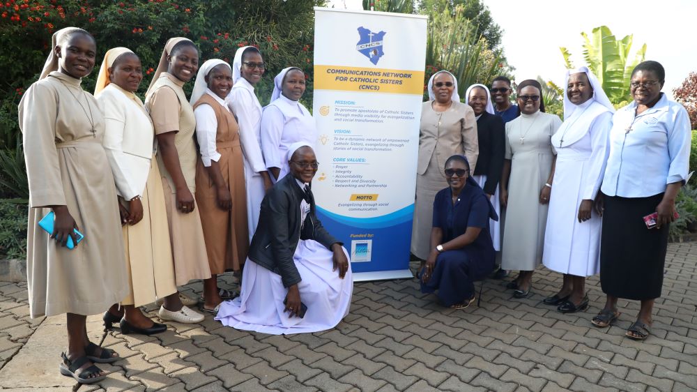 Religious sisters pose for a group photo during the launch of the Communications Network for Catholic Sisters in Nairobi, Kenya, June 14. (Courtesy of AOSK)