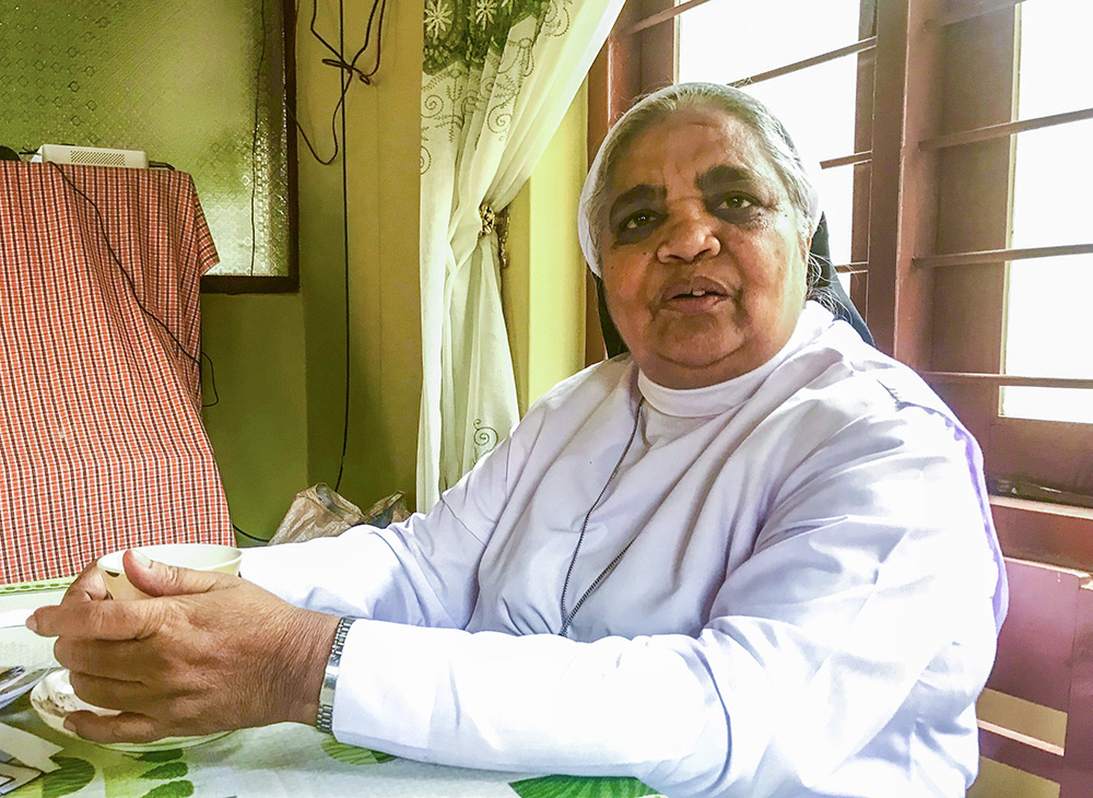 Apostolic Carmel Sr. Maria Amali narrates how she carried out the burial of more than 220 bodies collected from the debris of the devastating tsunami in 2004 in Sri Lanka. (Thomas Scaria)