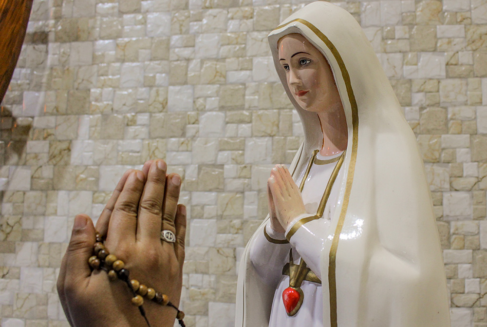 Mother Mary remains a steadfast figure of hope for Catholics worldwide. (Tessy Jacob)