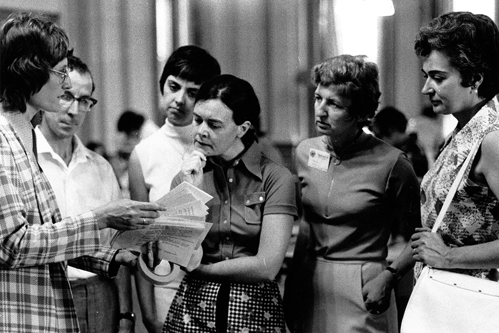 For 21 years, women religious and others discussed legislative efforts during summer sessions organized by Network Catholic social justice lobby. (CNS/Courtesy of Network Catholic social justice lobby)