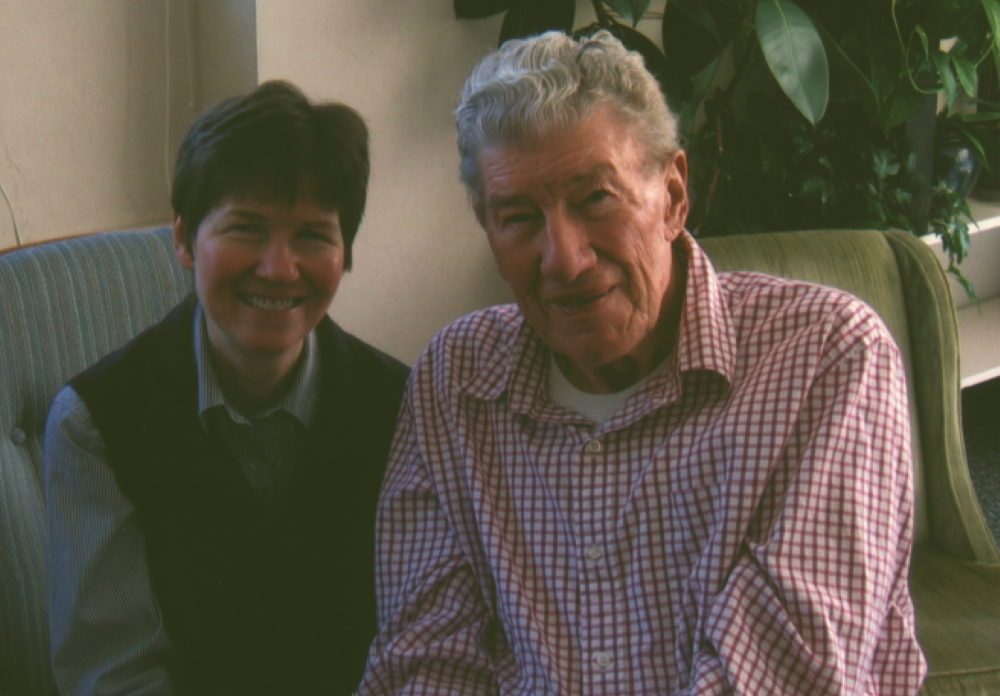 Sr. Claire Sokol and her father, Vilem Sokol