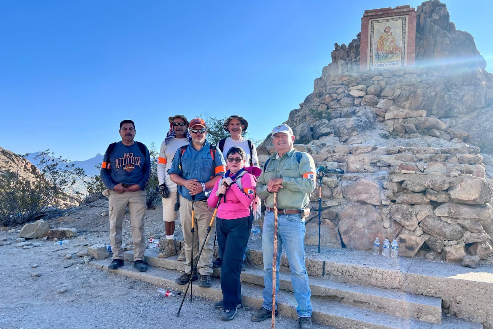 En la montaña de Cristo Rey, la Hna. Leticia Gutiérrez intuyó que este era un lugar teológico donde Dios se revela y se manifiesta. (Foto: cortesía Hna. Leticia Gutiérrez)