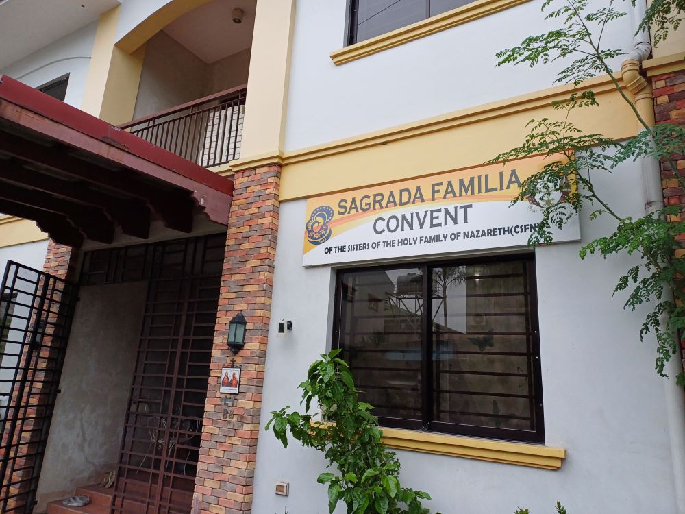 The convent of the Sisters of the Holy Family of Nazareth in Cainta, Rizal, Philippines 