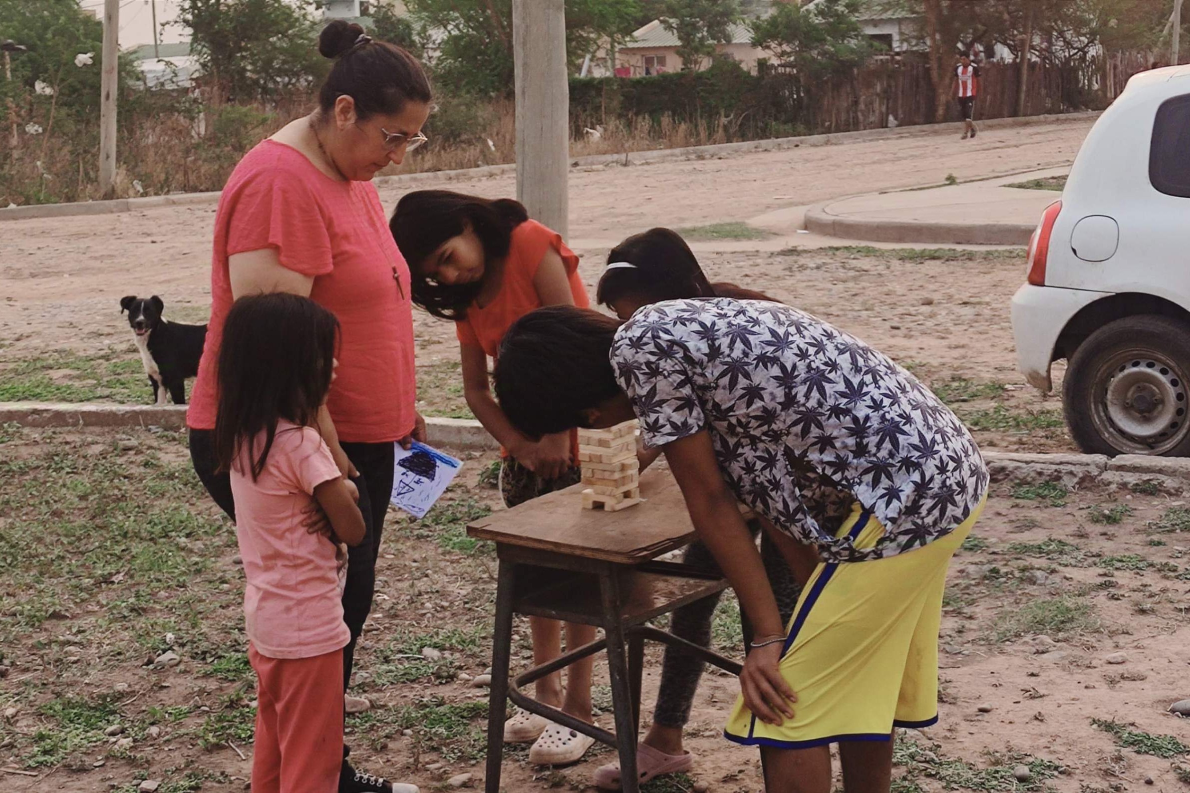 Día de las Infancias en la comunidad wichí de Pichanal, provincia de Salta, norte de Argentina, el 24 de agosto de 2024.  (Foto: cortesía Elsa Porcario)