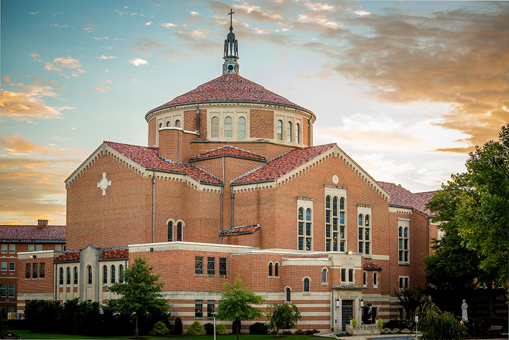 The National Shrine of St. Elizabeth Ann Seton in Emmitsburg, Md., is seen in this undated photo. The shrine kicked off its 50th anniversary celebration of the canonization of St. Elizabeth Ann Seton Jan. 4, 2025. (OSV News/CNS file/Courtesy of the National Shrine of St. Elizabeth Ann Seton)