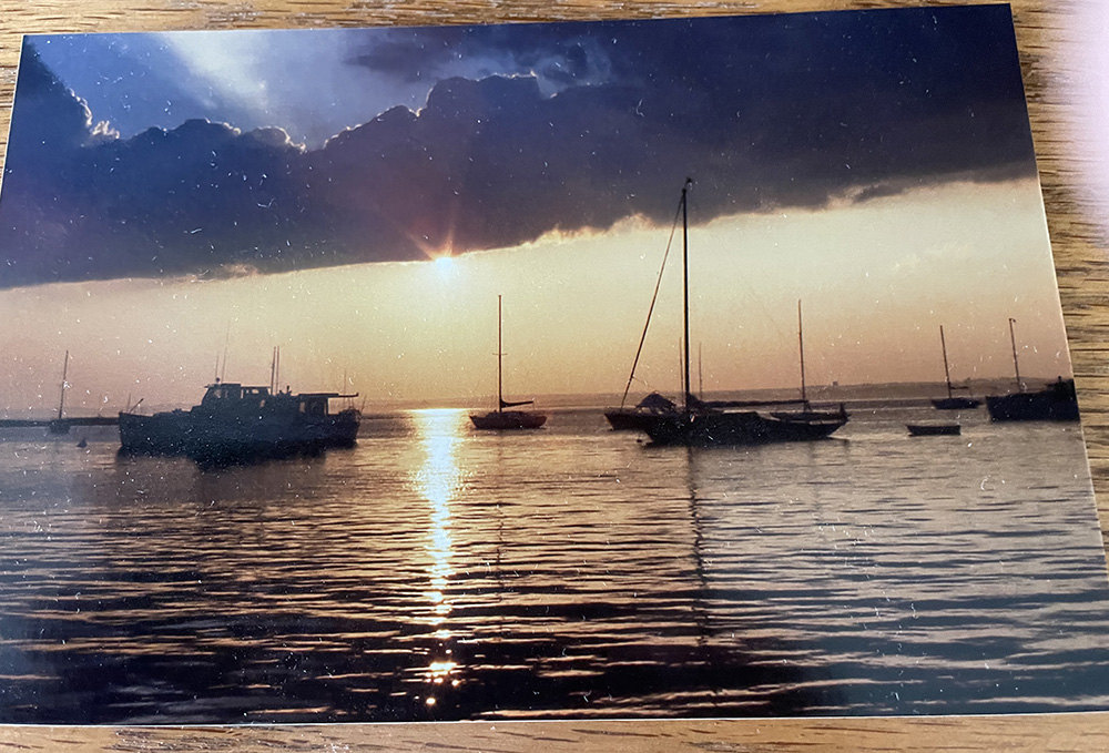 Ships at sea (Courtesy of Joan Sauro)