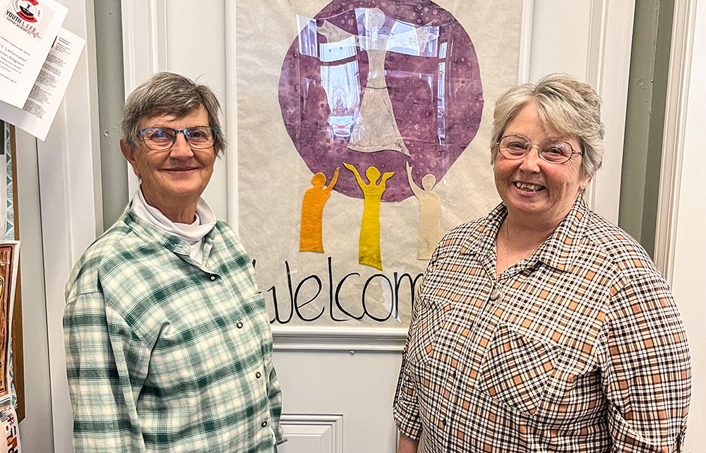 St. Joseph Srs. Linda Neil and Cathy Kruegler, St. Joseph's Place co-directors (Sara Foss)