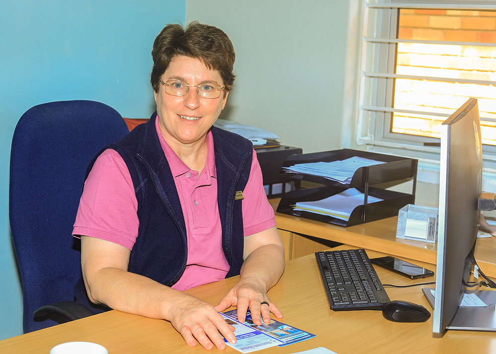 Sr. Marivane Chiesa, a member of the Scalabrinian Sisters, has served as the director of the Bienvenu Shelter for seven years. Established in 2001 in a suburb of Johannesburg, South Africa, the shelter provides a refuge for women and child refugees. (GSR photo/Doreen Ajiambo)