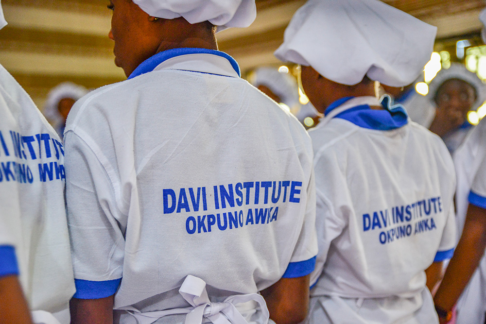 The Divino Amore Vocational Institute in Nigeria has become a home for girls who wish to learn skills in baking, catering, fashion and computer education. (Patrick Egwu)