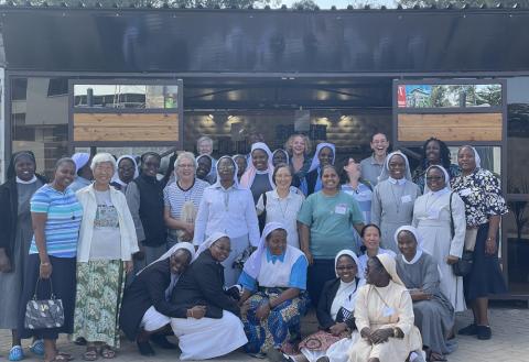 Workshop participants are pictured. (Courtesy of Mumbi Kigutha)