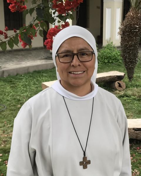 Hna. Marlene Quispe, Hermanas Agustinas Contemplativas. 