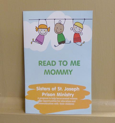 St. Joseph Sr. Maureen Clark created the Read to Me Mommy program, which films incarcerated women reading books for their children and grandchildren to watch. (Courtesy of Sisters of St. Joseph of Baden)