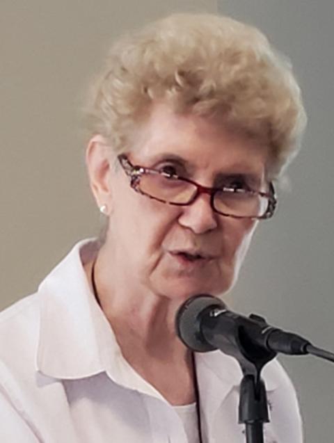 Sr. Nonie Gutzler, president of the Maryknoll Sisters (GSR photo/Chris Herlinger)