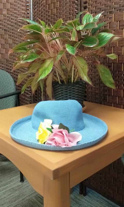 Sister Lorraine's hat (Honorine Uwimana)