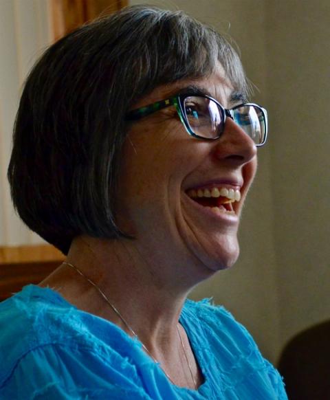 Sr. Eileen McKenzie of the Franciscan Sisters of Perpetual Adoration (GSR photo/Dan Stockman)