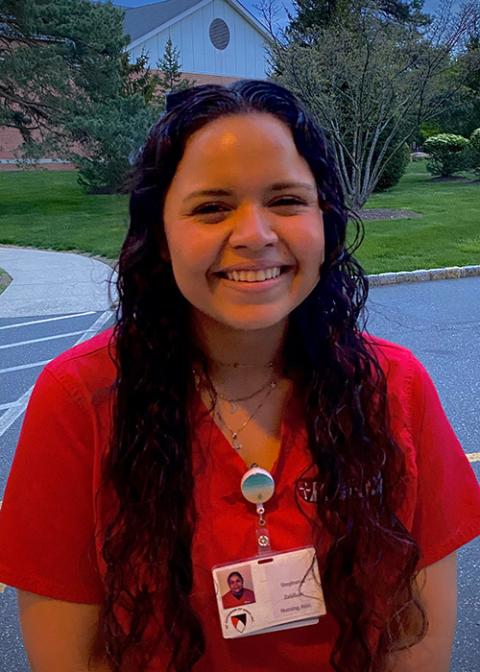 Caldwell University nursing student Stephanie Zaldivar (Courtesy of Caldwell University)