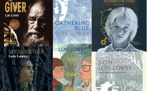 Six of Lois Lowry's books