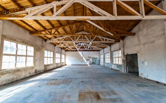 The former workshop at Ravensbrück, the notorious concentration camp north of the German capital, Berlin (Dreamstime/Petr Svec)
