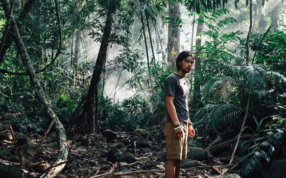 Sky Yang in "Last Days," a dramatic retelling of the life of missionary John Allen Chau who was killed in 2018 while proselytizing the inhabitants of a North Sentinel Island tribe. (Sundance Institute/Tanasak "Top" Boonlam)