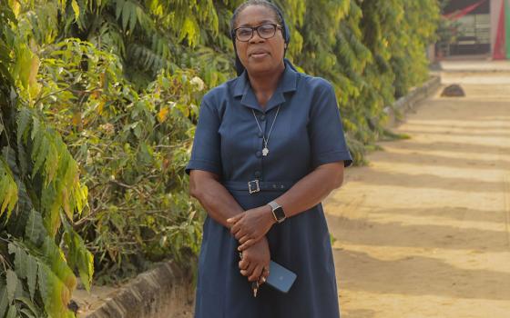 Sr. ElmaMary Ekewuba, Daughter of Charity of St. Vincent de Paul in Uyo, Akwa Ibom state in Nigeria, offers hope and healing to Nigerians living with mental health issues. (Ayo Omotola)