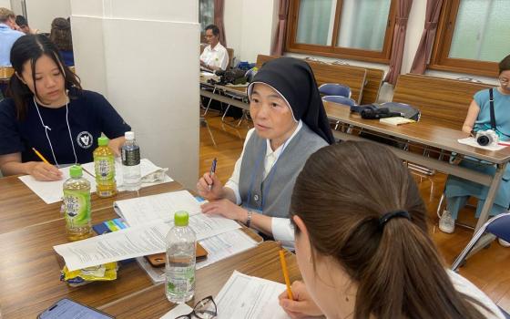 The sister of the Immaculate Heart of Mary, Nagasaki, is president of Nagasaki Junshin Catholic University and is committed to educating her students on peace and nuclear disarmament.