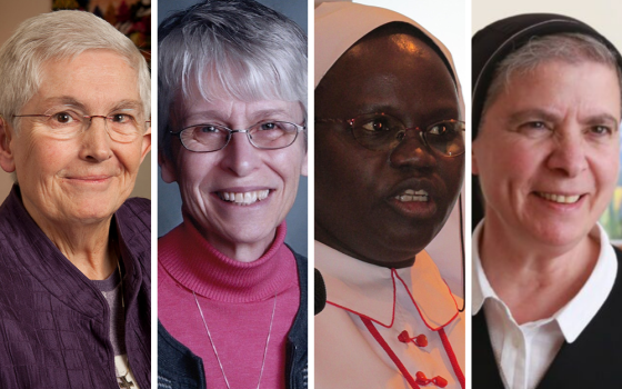 From left: Sr. Pat McDermott; Sr. Margo Ritchie; Sr. Alice Drajea; and Sr. Marie Antoinette Saadé (Courtesy of Sisters of Mercy of the Americas; Sisters of St. Joseph in Canada; International Union of Superiors General)