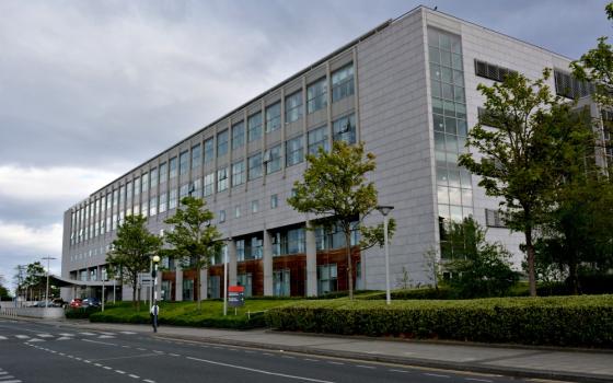 The main building of St. Vincent's Hospital at Elm Park, Dublin, in 2017 (Sarah Mac Donald)