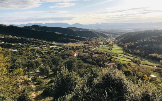 View from Dajt Mountain in Tirana, Albania (Unsplash/Ardit Hyka)