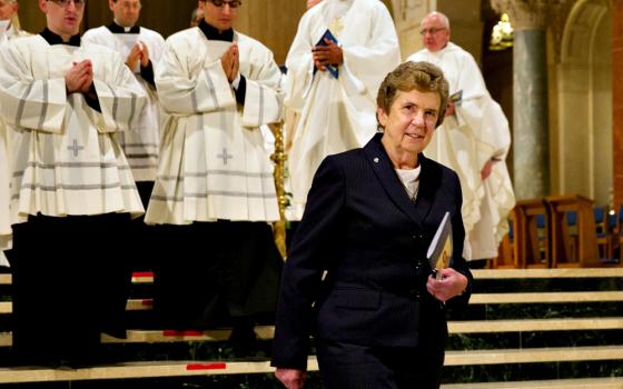 Daughter of Charity Sr. Carol Keehan at the Basilica of the National Shrine of the Immaculate Conception during the 2015 Catholic Health Association assembly in Washington, D.C. (Catholic Health Association/Evelyn Hockstein)